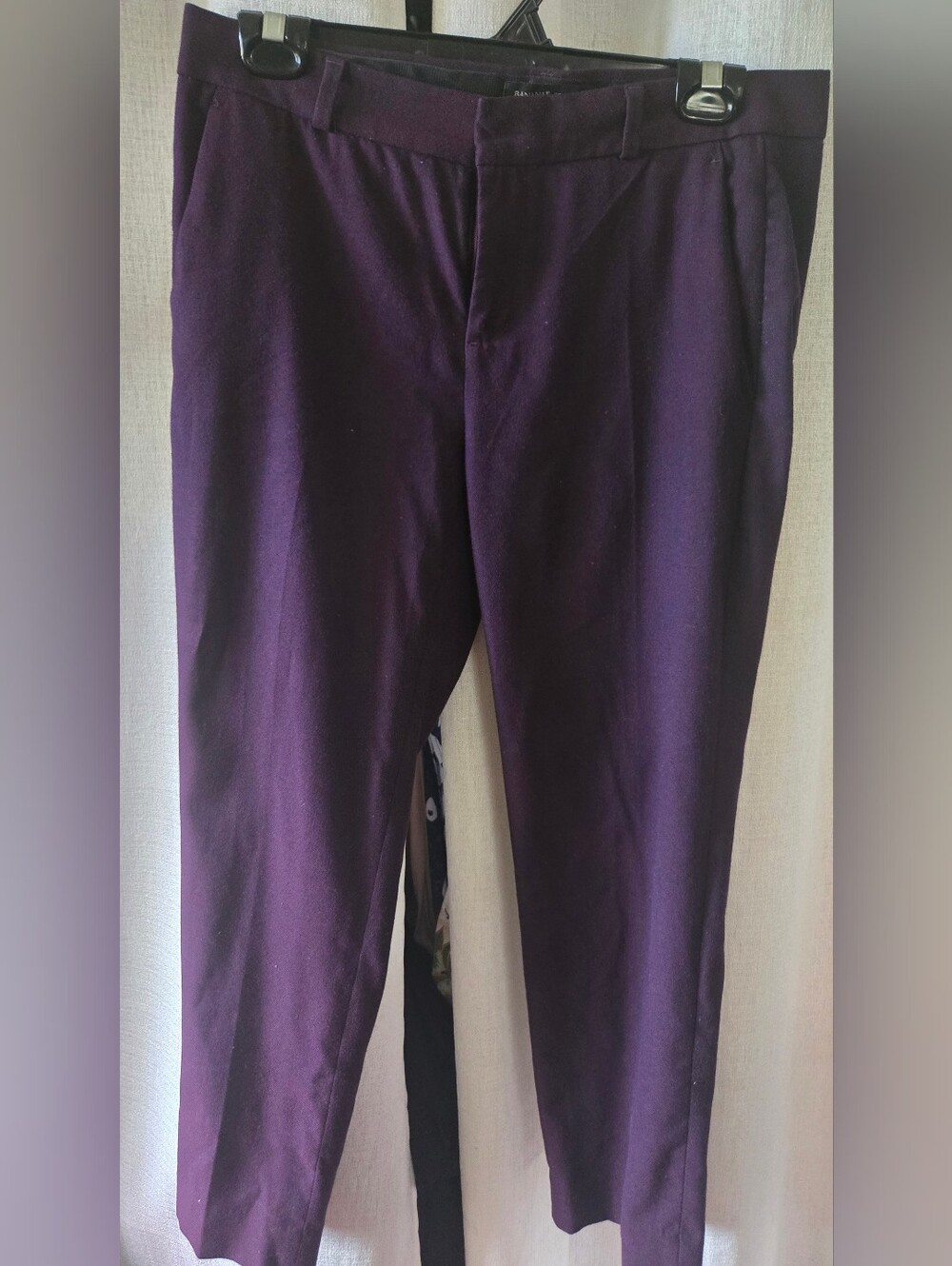 Banana Republic Women's Dress Pants in Dark Purple